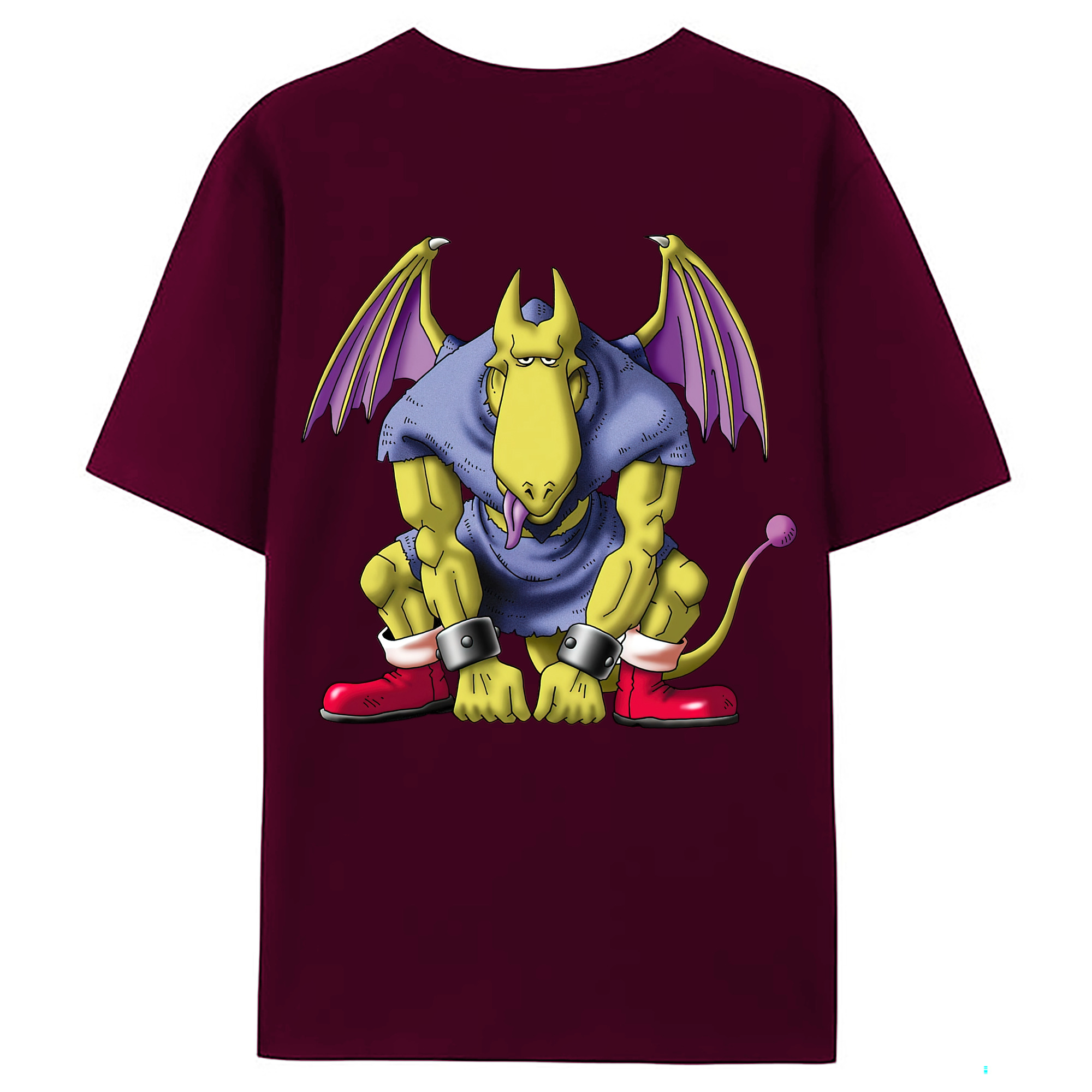（画像用） ドラゴンクエスト Doragon Kuesuto Dragon Quest レディース半袖Tシャツ(バックプリント)
